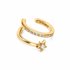 Elegant Star Ear Cuff Earring