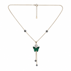 Elegant Butterfly Pendant Necklace