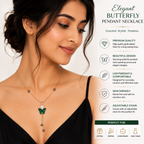 Elegant Butterfly Pendant Necklace