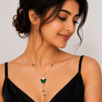 Elegant Butterfly Pendant Necklace