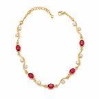 Premium Gemstone Swirl Bracelet