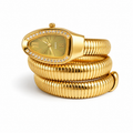 Gold Plated Coil Watch
