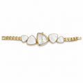 Elegant White Stone Women's Bracelet Watch