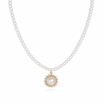 Elegant Pearl Pendant Necklace