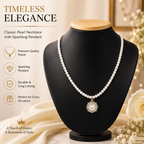 Elegant Pearl Pendant Necklace