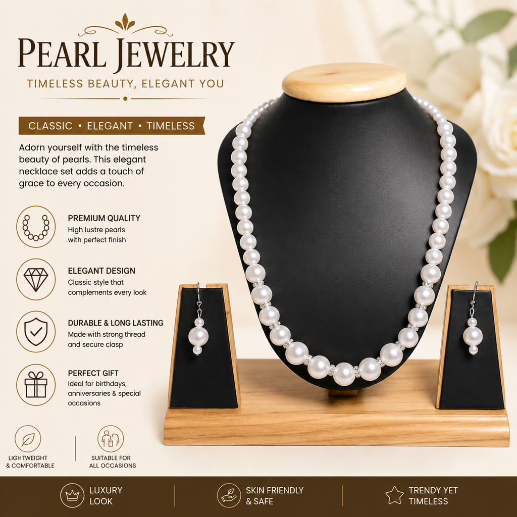 PEARL JEWELRY SET