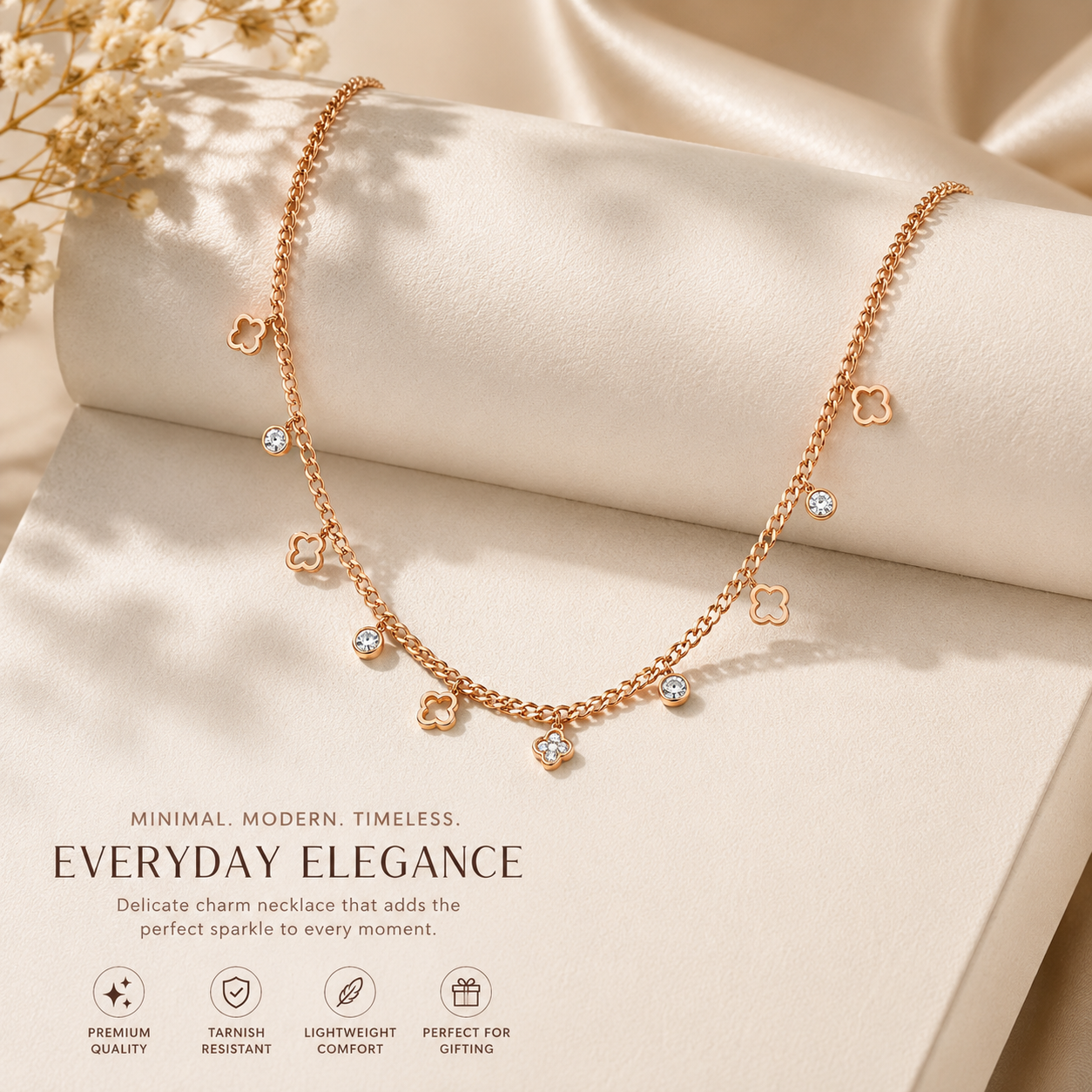 Elegant Charm Necklace for Women