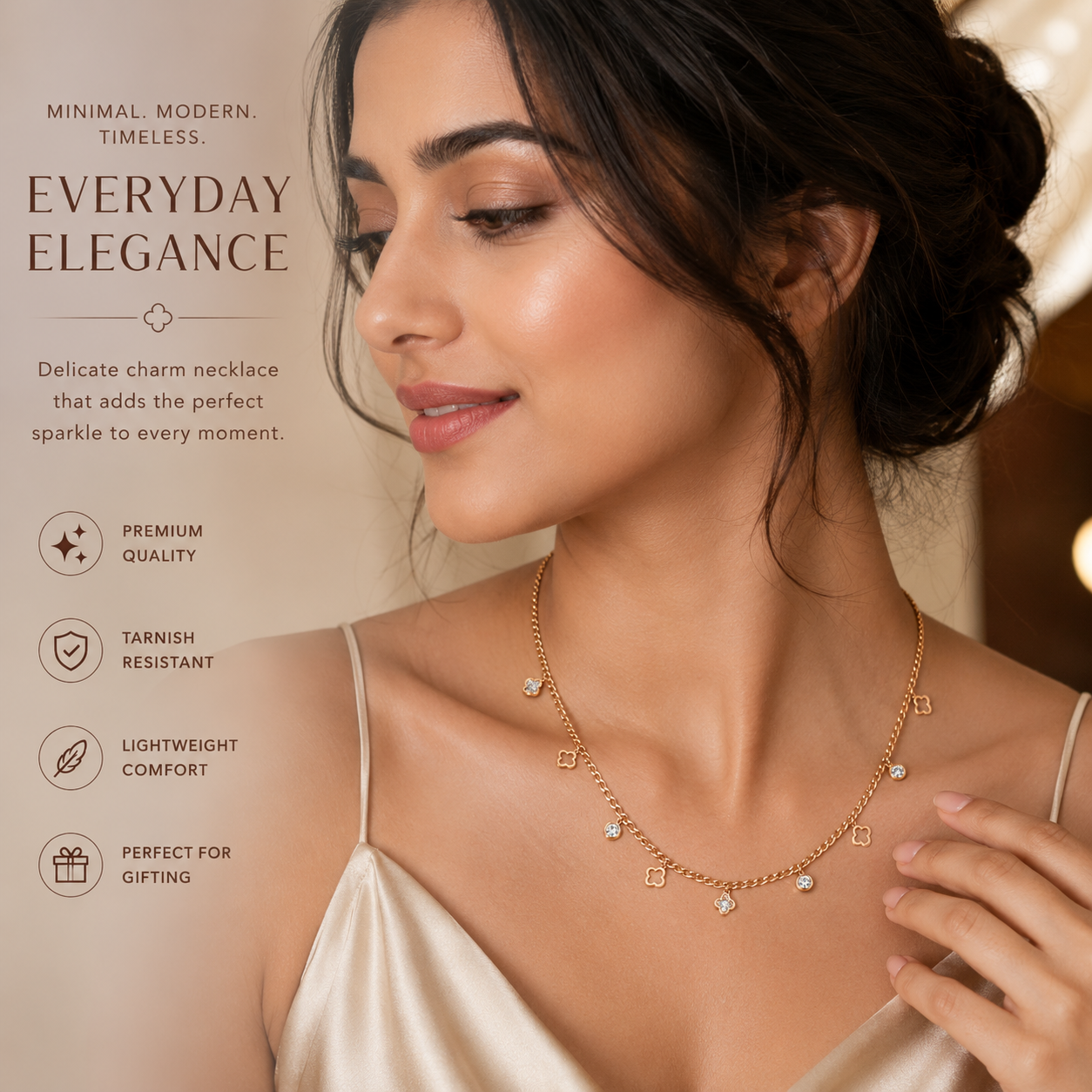 Elegant Charm Necklace for Women