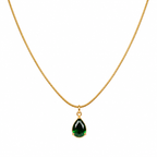 Elegant Teradrop Pendant Necklace