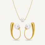 modern pearl jewellery set