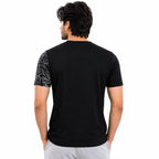 Men's Round Neck Printed T-Shirt | Premium Tencel Lycra Fabric | Street Wear Graphic Print | Half Sleeve Casual Tee