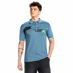Men's Printed Polo T-Shirt | Fancy Collar Half Sleeve | Imported Tencil Lycra Fabric | 220-225 GSM | Regular Fit | Casual & Daily Wear