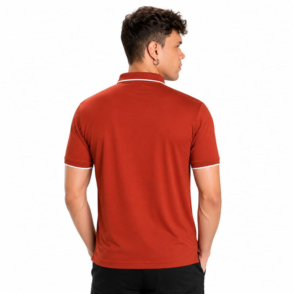 Men's Printed Polo T-Shirt | Fancy Collar Half Sleeve | Imported Tencel Lycra Fabric | Soft Stretch Casual Wear