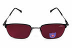 Ben Hunt Polarized S for Men & Women Sunglasses| 100% UV400 Protection Anti Glare Sunglasses | Semi-Rimless Browline | Premium Stylish Spectacles | Gradient Lens | Medium