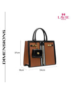 LOUVRE satchel bag