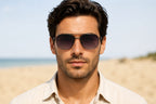 ANS BILLION Premium Aviator Sunglasses for Men