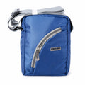 Blue Water-Resistant Sling Bag for Men & Women | Lightweight Crossbody Shoulder Bag | Multiple Zipper Pockets | Adjustable Strap | Daily Travel Office Casual Bag