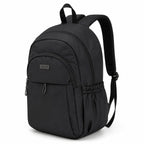 ANS Billion Black Laptop Backpack | Water-Resistant Casual Backpack for Men & Women | College, Office, School & Travel Bag | Lightweight with Multiple Compartments