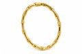 Gold Plated Bamboo Design Kada for Women