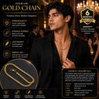 premium gold plated chain