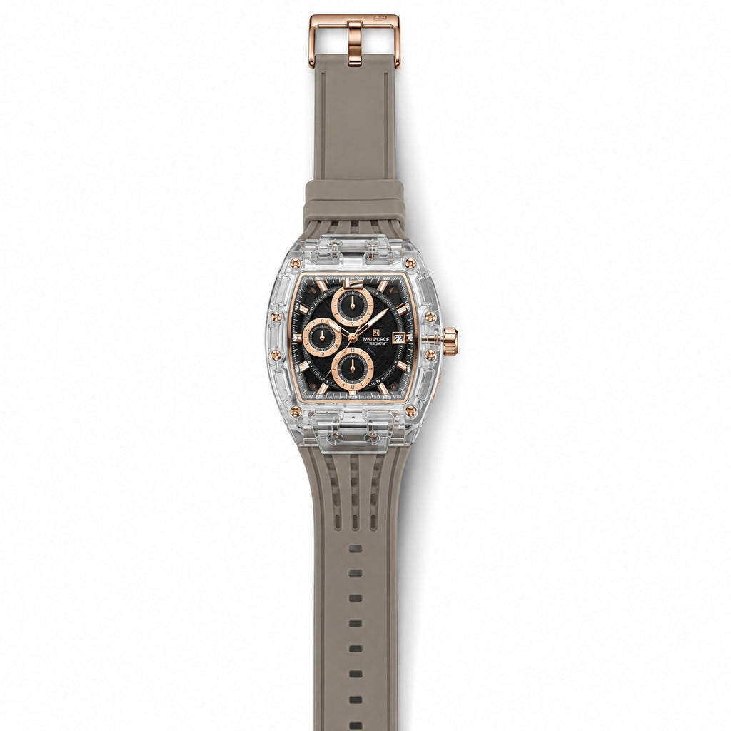 Premium Transparent Chronograph Watch for Men