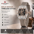 Premium Transparent Chronograph Watch for Men