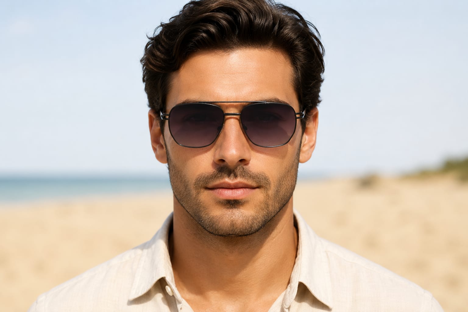 Upgrade your style with BENHUNT Square Polarized Sunglasses.
