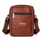 Jeep BULUO Men's Crossbody Sling Bag, Brown - ANS Laxury