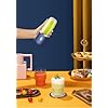 Portable Blender Electric Juicers Fruit Mixers USB Rechargeable Smoothie Mini Personal Juicer 6 Blades 3 Gears With 1500 Mah Rechargeable Battery – Smoothie Blender - VNS Laxury
