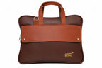 Premium Leather Laptop Briefcase for Men | Office Messenger Bag | Business Handbag - ANS Billons