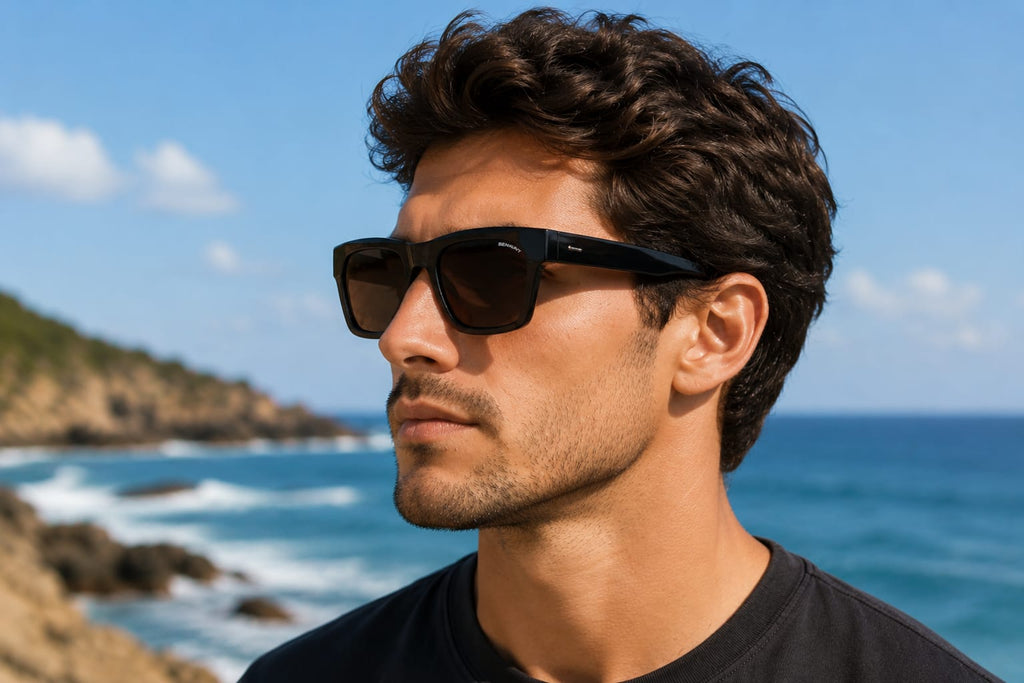 Upgrade your style with BENHUNT Square Polarized Sunglasses - ANS Billons