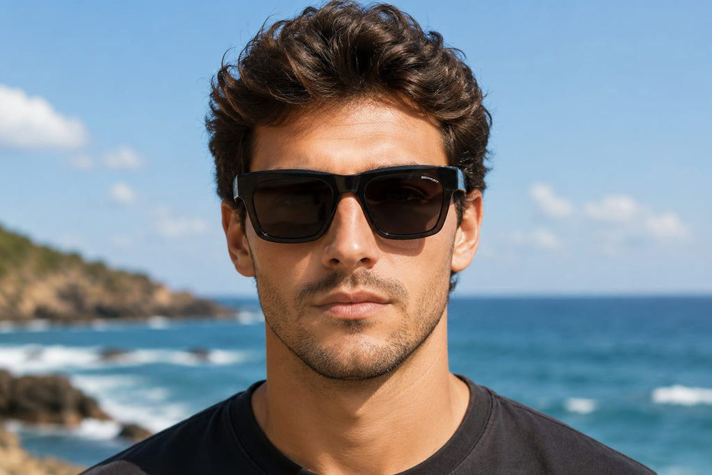 Upgrade your style with BENHUNT Square Polarized Sunglasses - ANS Billons